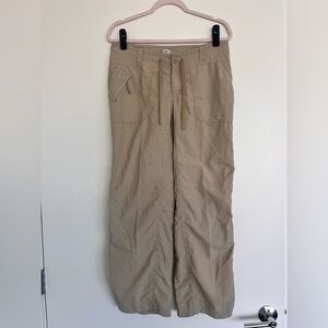 The North Face Tan Cargo Pants Relaxed Fit